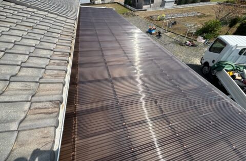 ④明り取り屋根工事後