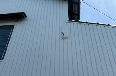 ⑥板金カバー後