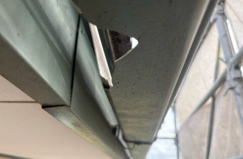 ②雨樋施工前