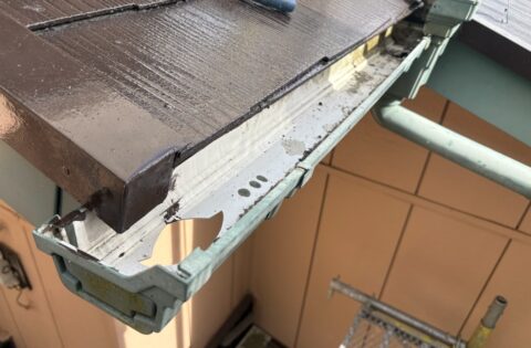 ③雨樋施工前