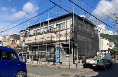 ④足場組み