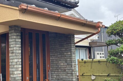 ⑩銅板樋リフォーム後
