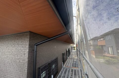 ⑧縦樋取り付け