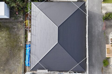 ⑪ドローン屋根空撮