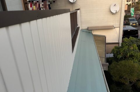 ⑨笠木リフォーム後