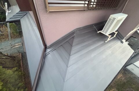 ⑮屋根工事後・樋復旧後