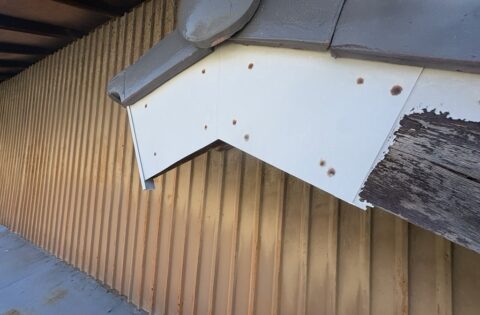 ⑩破風板修理前