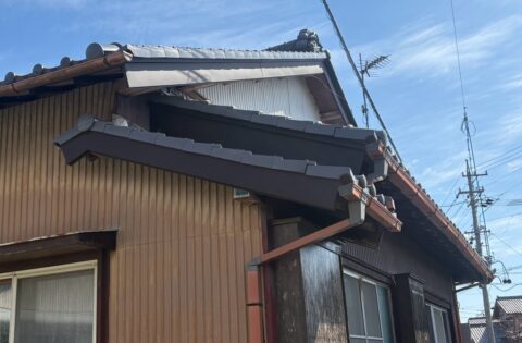 ⑪破風板修理後