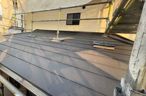 ⑩下屋根葺き替え後