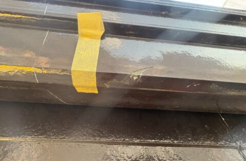 ⑯雨樋　竜巻被災時（亀裂の確認）