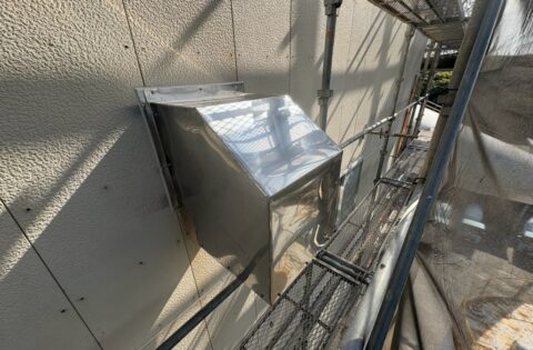 ⑥換気フード取り付け後