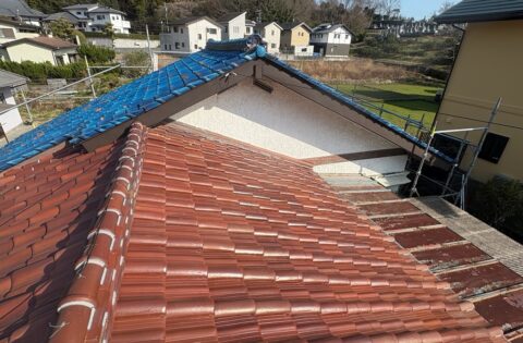 ④小口巻き施工後