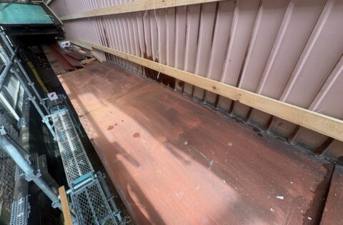 ④木下地取り付け