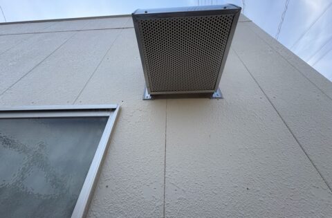 ⑫害獣除け取り付け後