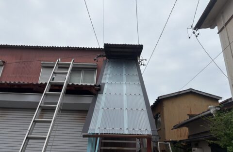 ⑧明り取り屋根修理後