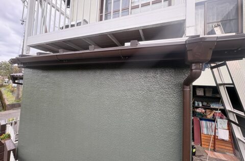 ⑧雨樋取り付け