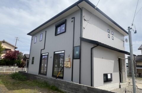 ⑪外壁施工後・雨樋施工後