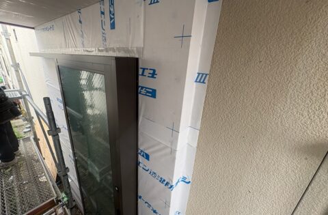 ⑥外壁施工前