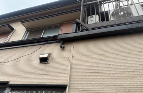 ②立樋の飛散を確認