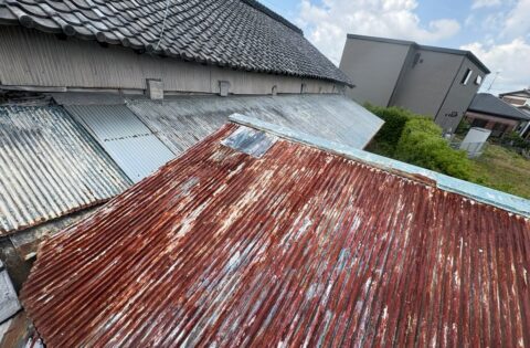 ①雨漏り修理前