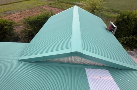 ⑥屋根カバールーフ後