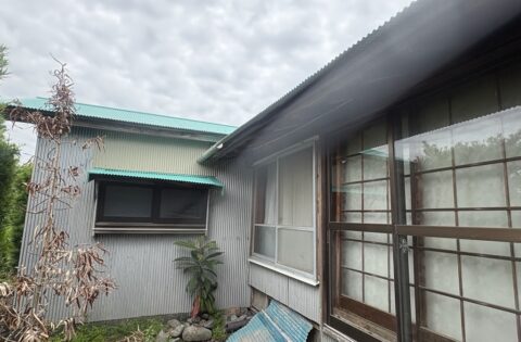 ⑧屋根カバールーフ後