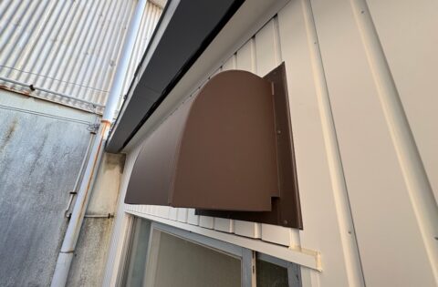 ⑰自社加工品換気フード取り付け後