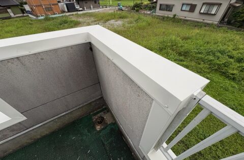 ⑦笠木雨漏り修理後