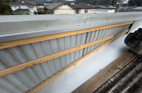 ③木下地取り付け