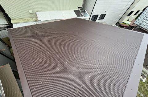 ⑦大屋根雨漏り修理後